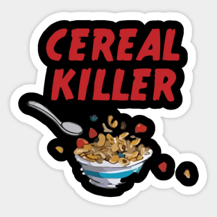 Cereal Killer Sticker